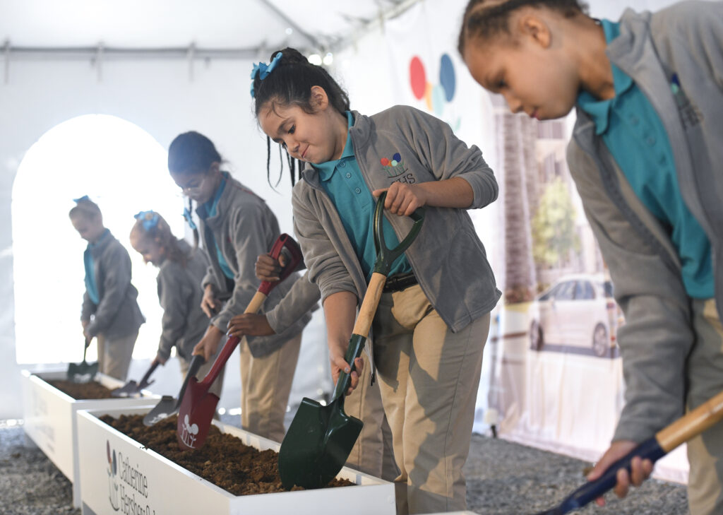 ershey Schools for Early Learning breaks ground with young students help on Hershey Early Childhood Resource Center