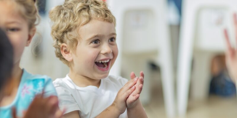 Child smiling